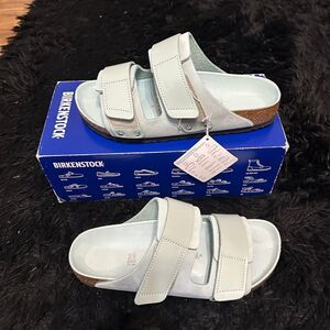 BIRKENSTOCK Uji leather sandals slippers shoes women’s eur 39 new